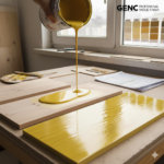 همرنگی وارنیش زرد گنچ - تصویر 3