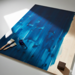 همرنگی وارنیش آبی اقیانوسی گنچ - تصویر 3