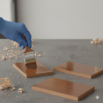 همرنگی سلولزی قهوه ای فوری چوب گنچ