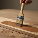 همرنگی سلولزی فندقی فوری چوب گنچ