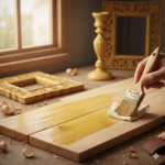 پتینه چوب رنگ زرد گنچ - تصویر 2